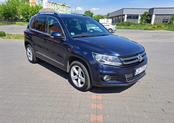 Volkswagen Tiguan cena 54900 przebieg: 279800, rok produkcji 2013 z Bydgoszcz małe 211